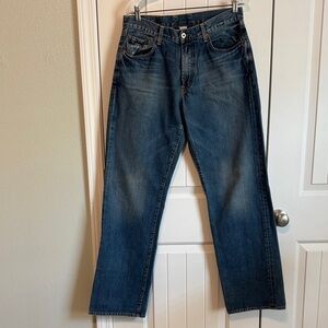Lucky Brand Men's 182 Bootcut Jeans in Deep Blue